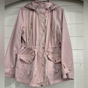 Light pink Utility trench coat